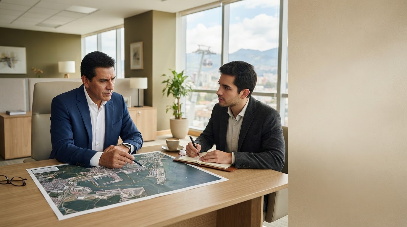 Amplio Plazamiento — espacio de trabajo profesional con visualización de datos financieros